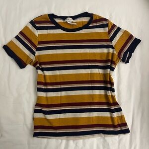 Multi/primary color striped T-Shirt